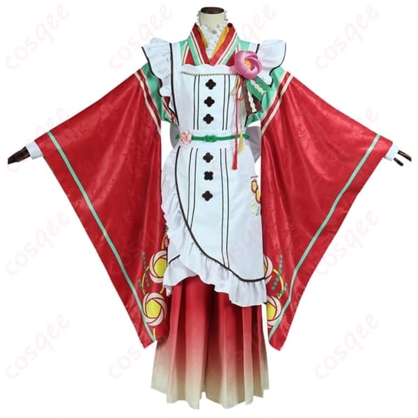 姫宮桃李 恋こい喫茶コスプレ一式 可憐で華やかに映える喫茶店メイド風セット