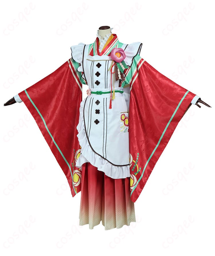 あんさんぶるスターズ!! 姫宮桃李 コスプレ衣装 サイドビュー、衣装のディテールが際立つ側面からのショット