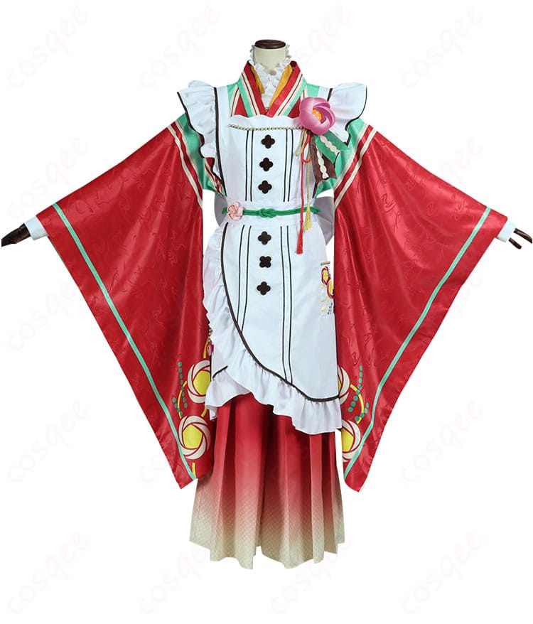 あんさんぶるスターズ!! 姫宮桃李 コスプレ衣装 正面図、全体の美しいデザインが見て取れる