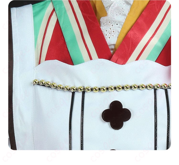 あんさんぶるスターズ!! 姫宮桃李 コスプレ衣装 胸前装飾、キャラクターの個性を引き立てる胸元のデザイン