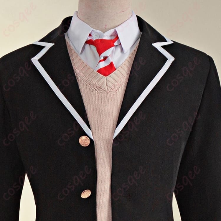 中二病でも恋がしたい！の富樫勇太を端正に再現する学園制服コスプレ - 2枚目の画像