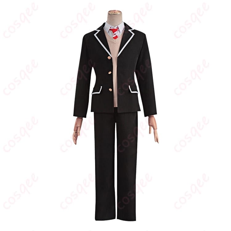 中二病でも恋がしたい！の富樫勇太を端正に再現する学園制服コスプレ - 1枚目の画像