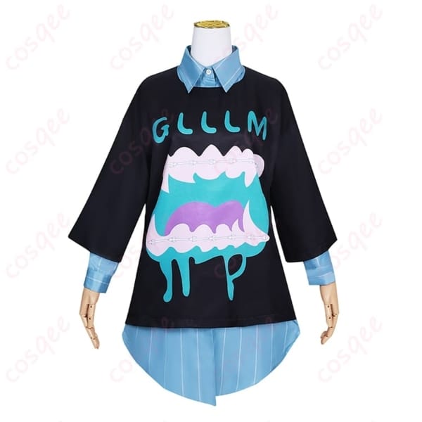 夜のクラゲは泳げない 渡瀬キウイ風コスプレ衣装 軽やかで動きやすく写真映えする一着