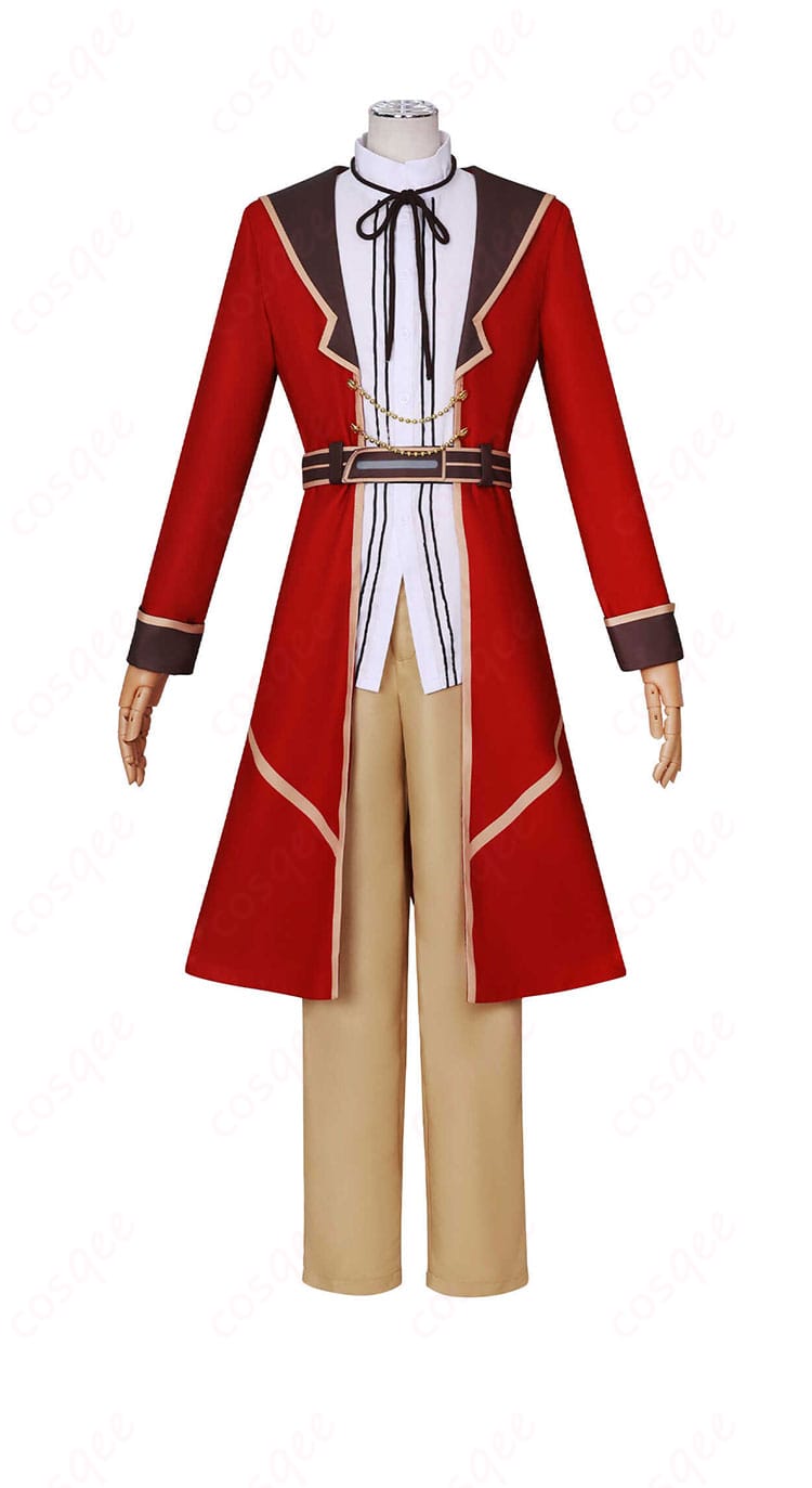 商品正面の全体画像、悪役令嬢レベル99 コスプレ衣装の美しいディテールを強調。