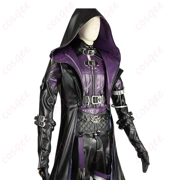 恋と深空 ホムラ 深海の潜行者 コスプレ衣装 多パーツで雰囲気が決まるクール系セット - 2枚目の画像