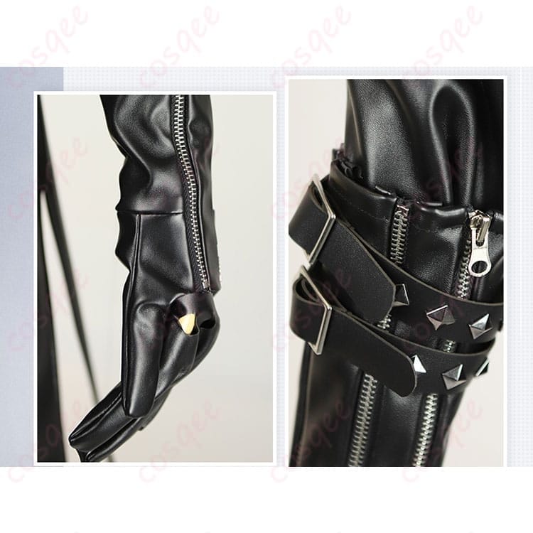 恋と深空 ホムラ 深海の潜行者 コスプレ衣装 多パーツで雰囲気が決まるクール系セット - 4枚目の画像