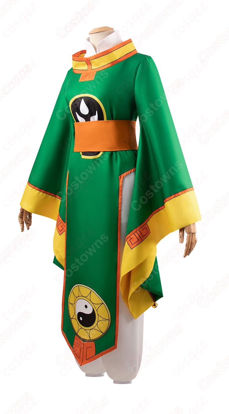 李小狼のコスプレ衣装側面のデザイン、完璧なフィット感。