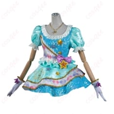 白鳥ひめの可憐さを纏うパステルトップスターコーデ ドレス｜花柄刺繍と星飾りで写真映え抜群 - 2枚目の画像（サムネイル）