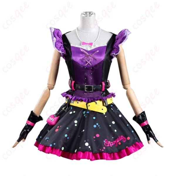 アイカツ！ 星宮いちご スイートデビル風コスプレ衣装 小悪魔かわいく決まるトータルセット