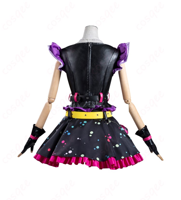 アイカツオンパレード! 星宮いちご スイートデビル コスプレ衣装 背面図