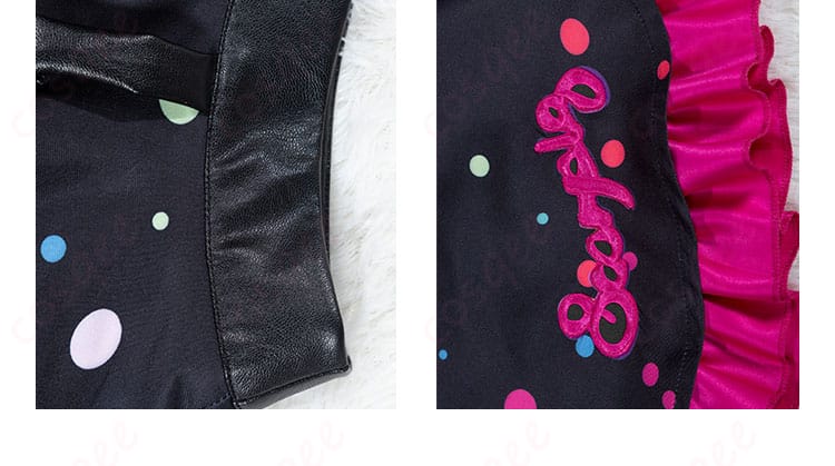 アイカツオンパレード! 星宮いちご スイートデビル コスプレ衣装 スカートのディテール