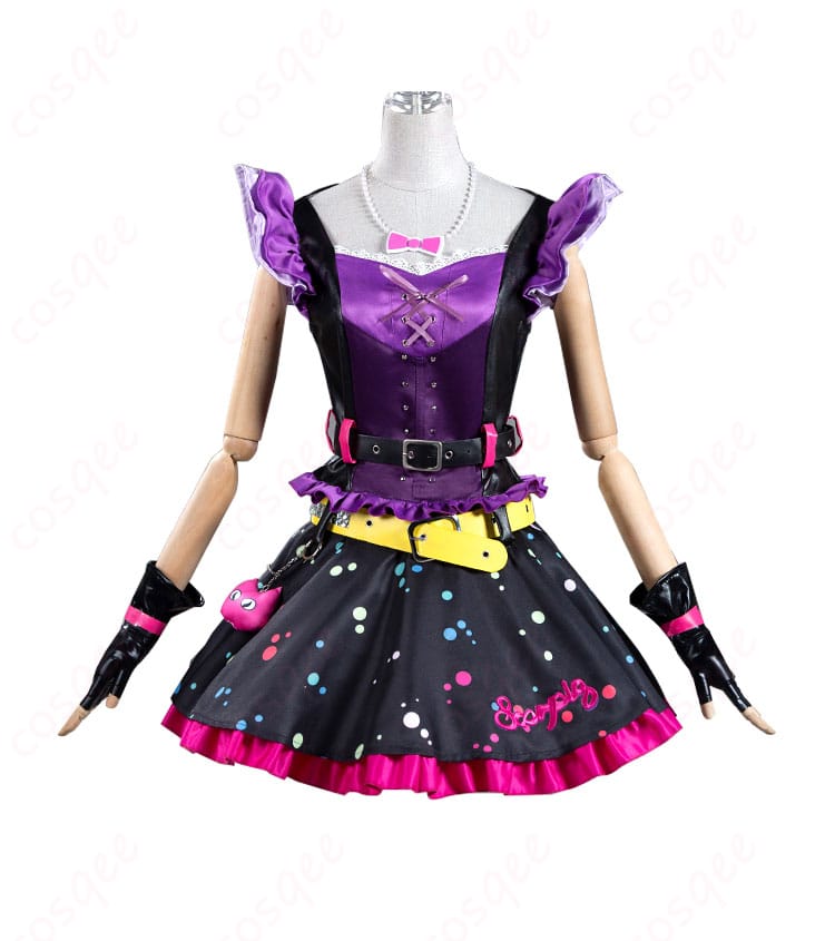 アイカツオンパレード! 星宮いちご スイートデビル コスプレ衣装 正面図