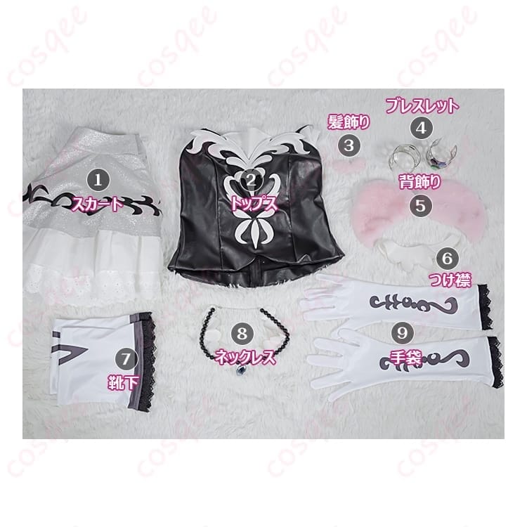 プリパラ 北条そふぃ 太陽のFlare Sherbet風コスプレ衣装 華やかで写真映えする一着 - 5枚目の画像