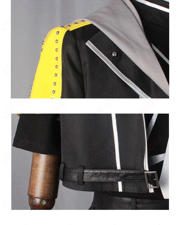 エリオスライジングヒーローズ レオナルド・ライト・Jr コスプレ衣装の肩部分の詳細