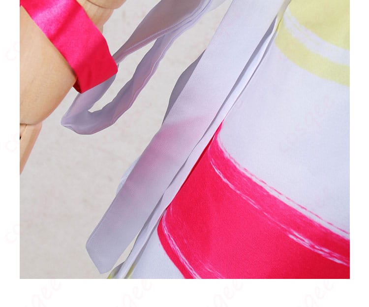 アキ・ローゼンタール コスプレ衣装、手飾りディテール、ゲーミング私服