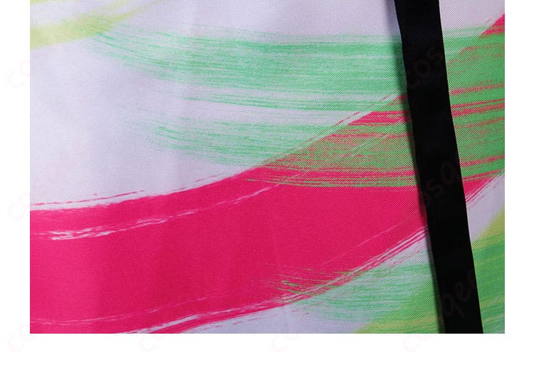 アキ・ローゼンタール コスプレ衣装、裙摆装飾ディテール、ホロライブ