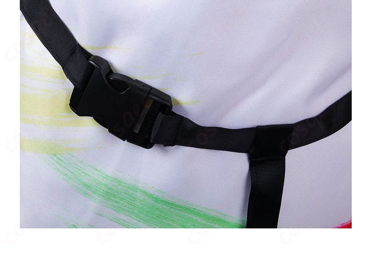 アキ・ローゼンタール コスプレ衣装、腰間・ベルト装飾ディテール