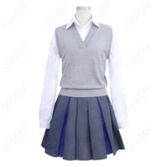ささやくように恋を唄う 朝凪依の学園制服コスプレ｜清楚ガーリーで写真映えする一着 - 1枚目の画像（サムネイル）