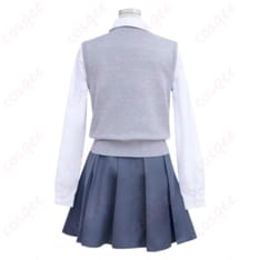 ささやくように恋を唄う 朝凪依の学園制服コスプレ｜清楚ガーリーで写真映えする一着 - 3枚目の画像（サムネイル）