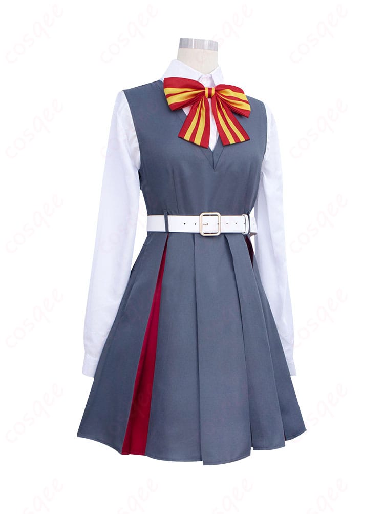 木野ひまり コスプレ衣装 右側面画像 『ささやくように恋を唄う』のキャラクター衣装の右側面からの視点。細部まで忠実に再現された衣装。