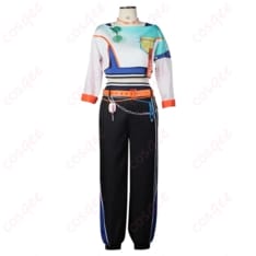 椎名ニキ ドリフトアイランド風コスプレ衣装 南国カラーと小物で写真映えを狙える一着 - 1枚目の画像（サムネイル）