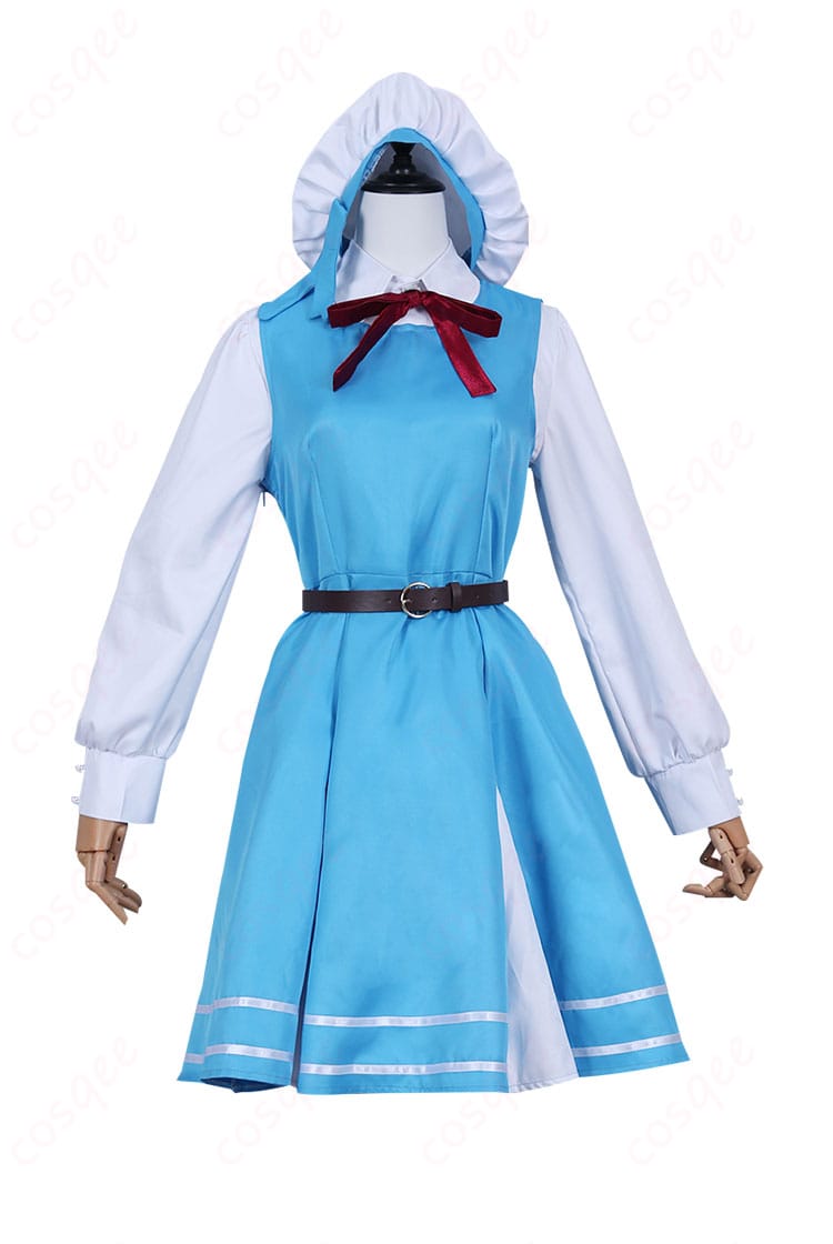 「魔法少女にあこがれて」杜乃こりす コスプレ衣装の正面画像。衣装の全体像とディテールがよく見える。