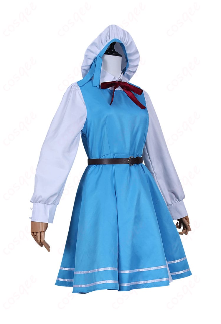 「魔法少女にあこがれて」杜乃こりす コスプレ衣装の右側面画像。衣装の横からのシルエットと装飾が確認できます。