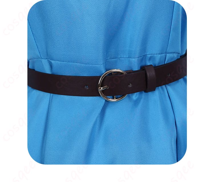 杜乃こりす コスプレ衣装のサイズ対応表。各サイズの詳細と適用範囲が分かりやすく表示されています。