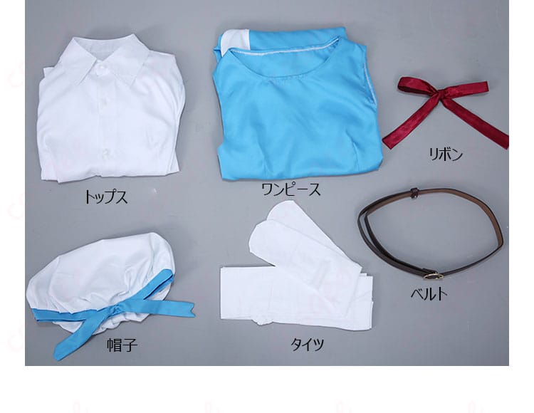 「魔法少女にあこがれて」杜乃こりす コスプレ衣装の衣裾部分の装飾ディテール。細やかなデザインが全体の雰囲気を引き立てます。