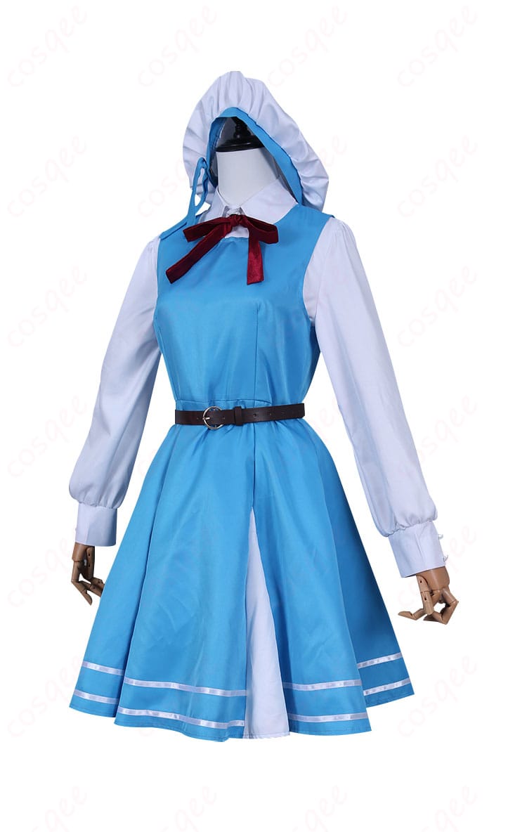 「魔法少女にあこがれて」杜乃こりす コスプレ衣装の左側面画像。細部まで忠実に再現されたデザイン。