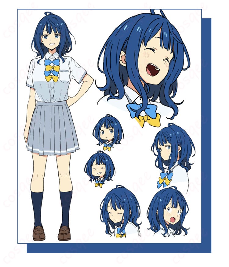 役キャラクター「八奈見杏菜」のコスプレ衣装。アニメ『負けヒロインが多すぎる!』の忠実再現。