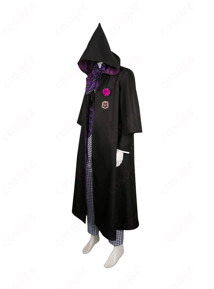 黒執事 グレゴリー・バイオレット コスプレ衣装の側面画像。