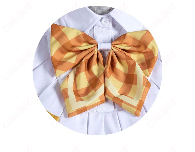 南みれぃ コスプレ衣装 領結のデザインとディテールが強調された画像。