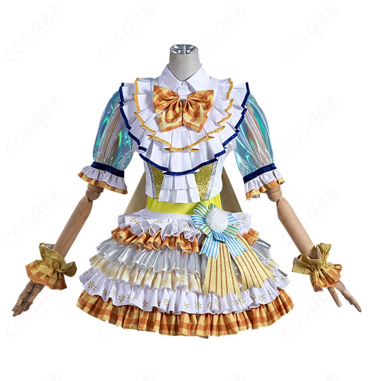 プリパラ 南みれぃ コスプレ衣装 正面の全身画像、詳細なデザインがよく見える。