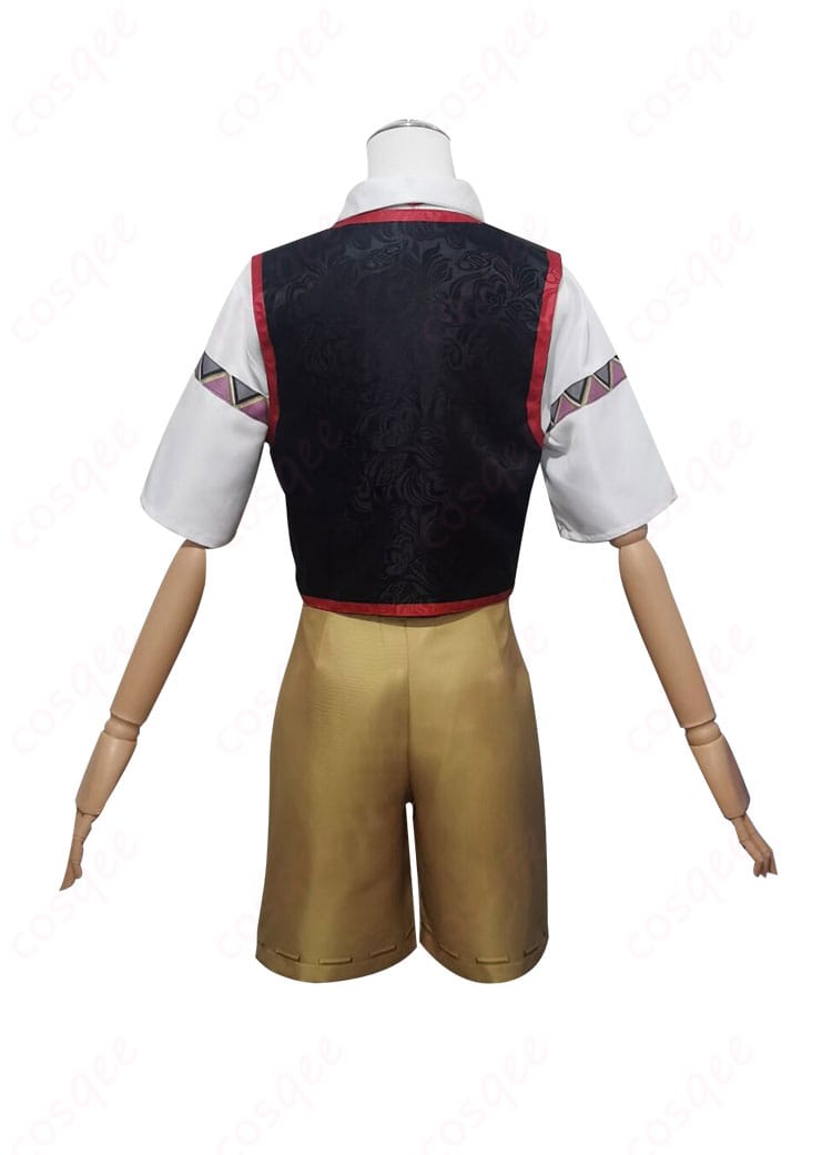 IdentityV 第五人格 人形師(マティアス・チェルニン) ルイ コスプレ衣装の背面画像。後ろのディテールとバックデザインが明確に見えます。