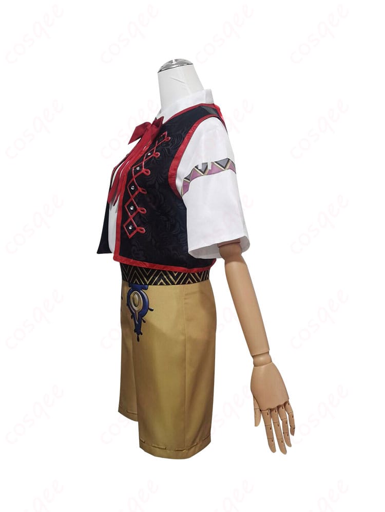 IdentityV 第五人格 人形師(マティアス・チェルニン) ルイ コスプレ衣装の側面画像。服装のシルエットと詳細な装飾がわかります。