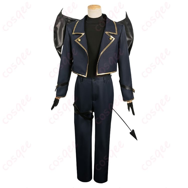 ブルーロック 御影玲王 悪魔アレンジ衣装｜翼・尻尾付きで写真映えするダークエレガント - 1枚目の画像