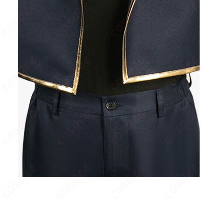 御影玲王 悪魔 コスプレ衣装 衣裾 腰部装飾 細部再現