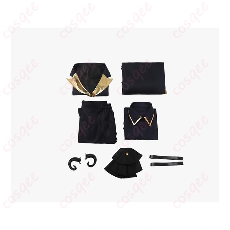 ブルーロック 凪誠士郎 悪魔アレンジの黒コーデで写真映えするコスプレ衣装 - 4枚目の画像