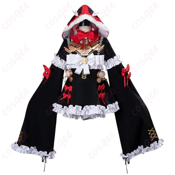 PGR 21号 機械仕掛けの赤頭巾 コスプレ衣装 赤黒コントラストで映える本格セット