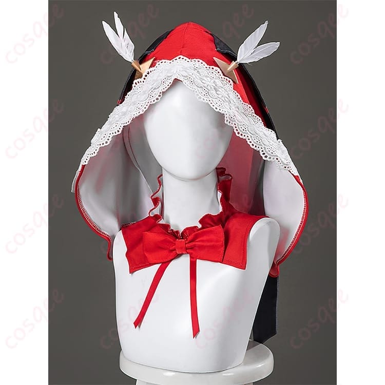 PGR 21号 機械仕掛けの赤頭巾 コスプレ衣装 赤黒コントラストで映える本格セット - 4枚目の画像