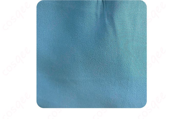 岩倉美津未コスプレ衣装の布地ディテール、快適で通気性の良い素材