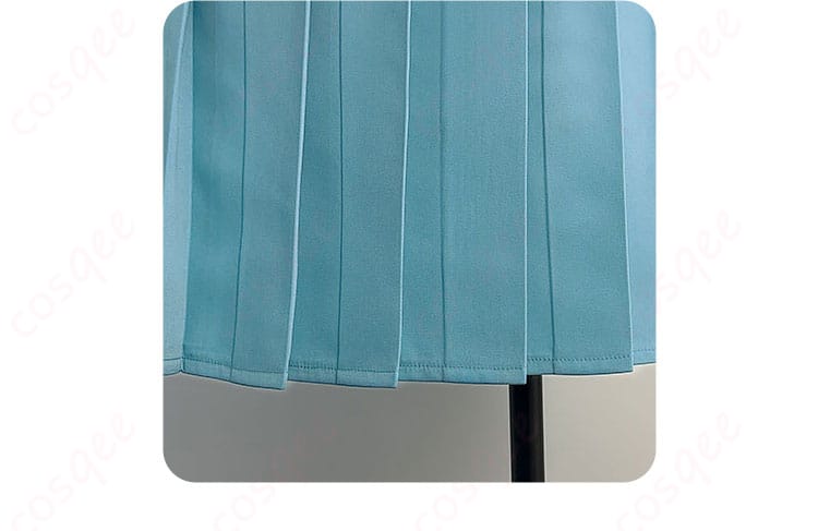 岩倉美津未コスプレ衣装のスカート部分、フレアデザインの詳細