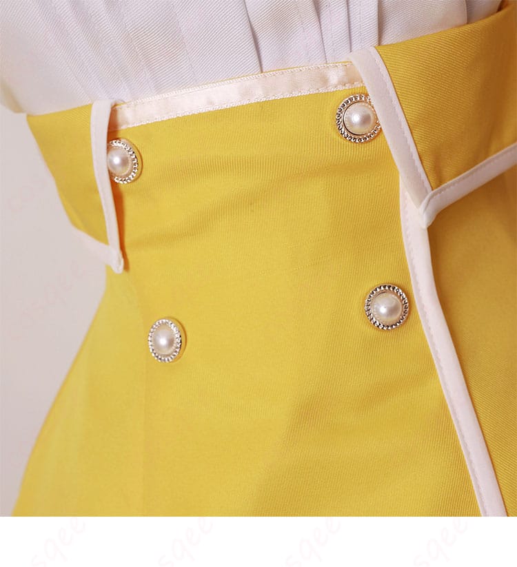 魔法少女にあこがれて 天川薫子 コスプレ衣装 スカートウエストベルト詳細 - 美しいディテールで完璧なコスプレ