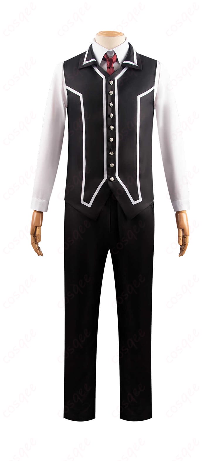 錐生零のコスプレ衣装に使われたシャツや内側の装飾ディテール。精密に再現されたデザインが特徴です。