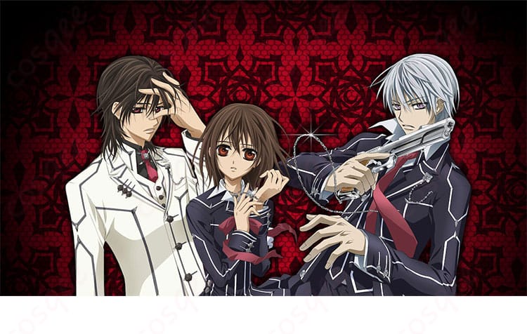 ヴァンパイア騎士の錐生零のコスプレ衣装、キャラクター詳細が分かる画像です。コスプレ衣装の再現度に注目!