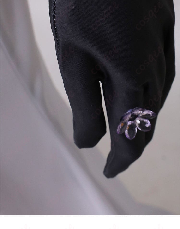 「ダリア」コスプレ衣装の手袋アクセサリー詳細 – ゲームキャラクター再現