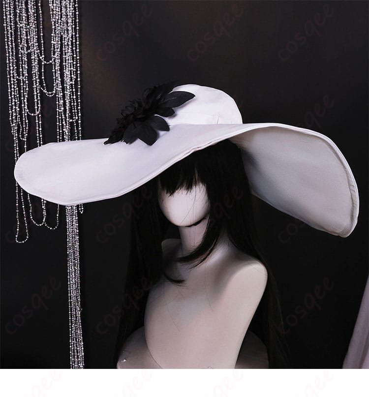 「ダリア」コスプレ衣装の帽子アクセサリーの装飾ディテール – 完璧な再現