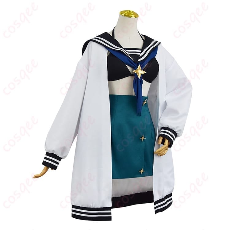 魔法少女にあこがれて 阿古屋真珠のアイドル衣装で爽やかに映える一着 - 2枚目の画像