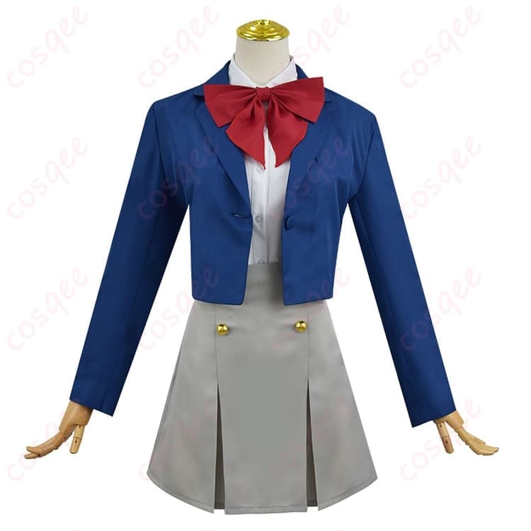 魔法少女にあこがれて 阿古屋真珠の学園制服コスプレ｜清楚シルエットで写真映え - 1枚目の画像